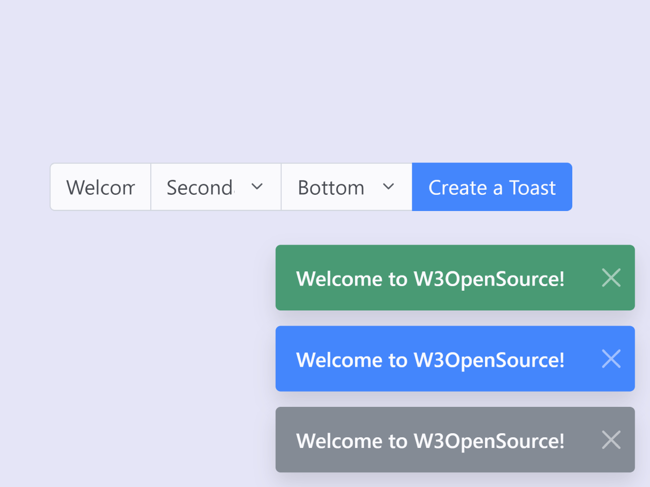 Bootstrap 5 Dynamic Toast Notifications